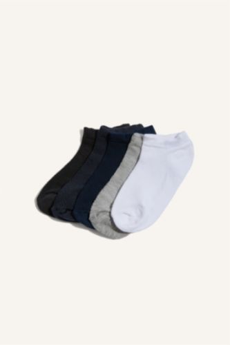 Boy Basic 5 Piece Short Socks