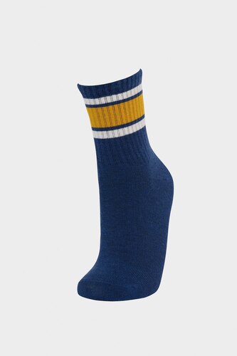 Boy 5 Piece Cotton Long Sockss