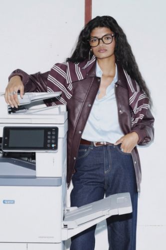 Dad Fit Faux Leather Faux Leather Jacket