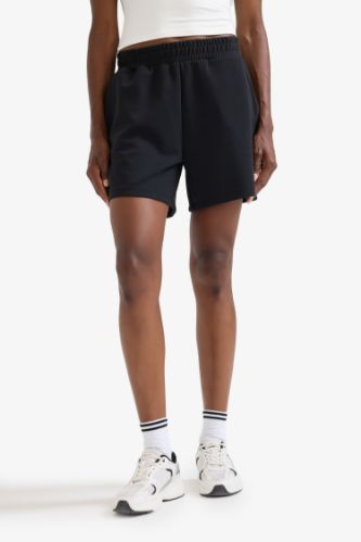 DeFactoFit Standart Fit Sporcu Kısa Paça Modal Şort
