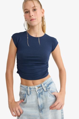 Coool Fitted Modal Kısa Kollu Tişört