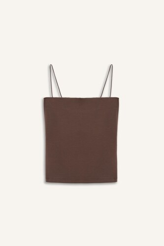 Slim Fit Strappy Tank Top