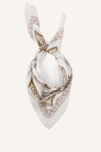 Kadın Bej Kadın Saten Fular