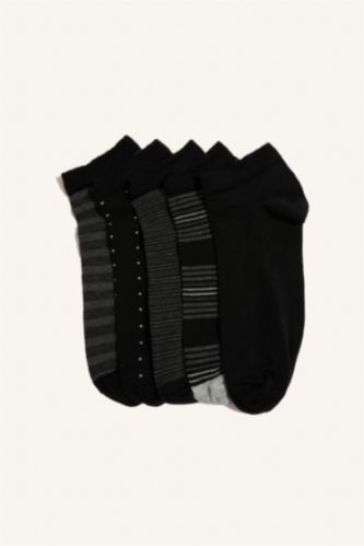 Boy 5 Piece Cotton Ankle Socks