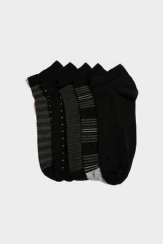 Lot de 5 paires de Chaussettes courtes en coton pour homme