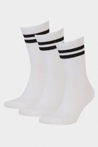 Man 3 Piece Long Cotton Socks