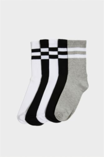 Lot de 5 paires de Chaussettes longues en coton confort pour homme