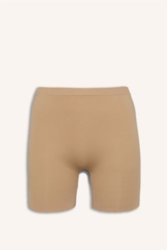 Women Beige Slip Panty