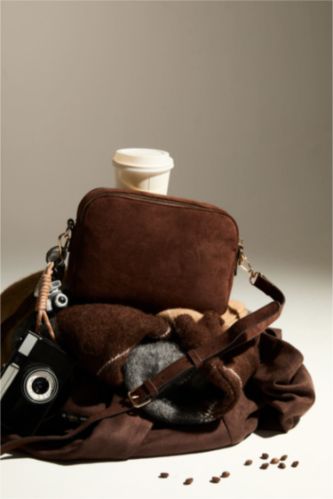 Kadın Süet Çapraz Çanta