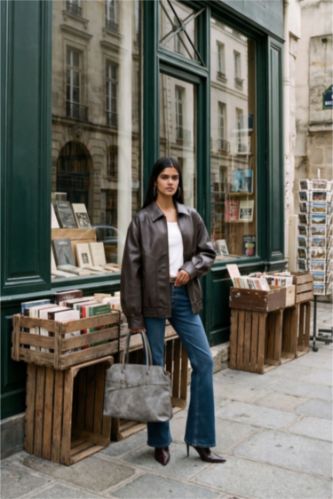 Mia Flare Fit Jean Yıkamalı Pantolon