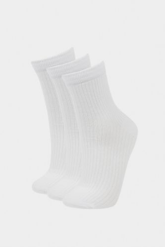 Woman 3 Piece Cotton Ankle Socks