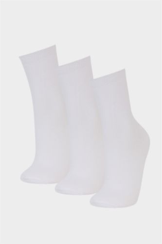 Woman 3 Piece Cotton Long sock