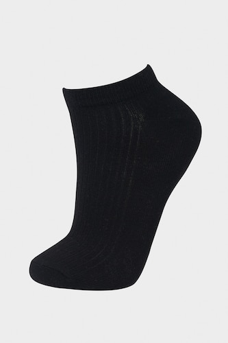 Woman 5 Piece Cotton Ankle Socks
