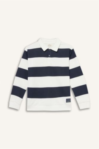 Regular Fit Long Sleeve Polo T-Shirt