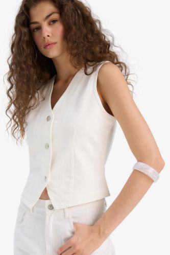 Jean Blazer Yelek