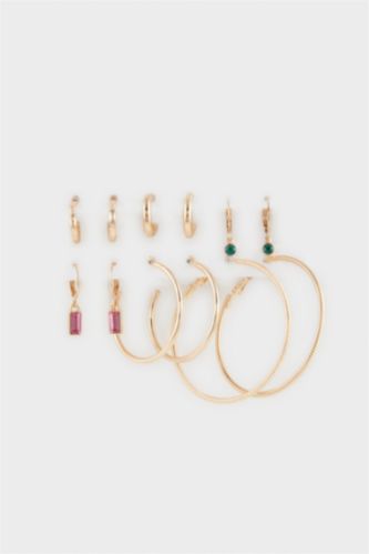 Kadın 6'lı Gold Küpe