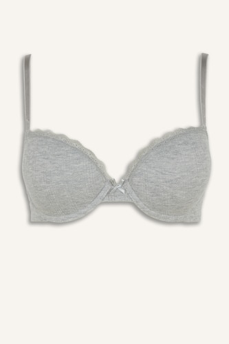 Women Grey Melange With Pad