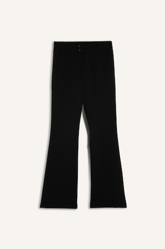 Normal Waist Flare Trousers