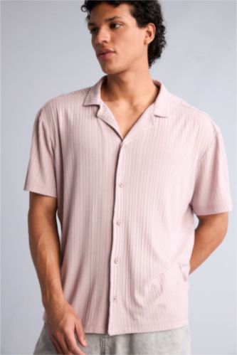 MAN Rose Regular Fit Short Sleeve Shirt