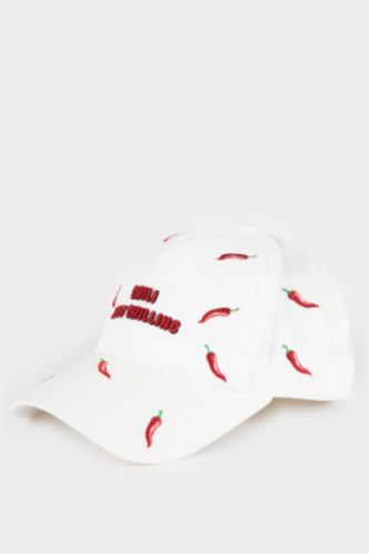 Kadın Pamuklu Cap Şapka