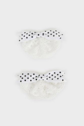 Kız Çocuk 2'li Kurdeleli Toka Seti