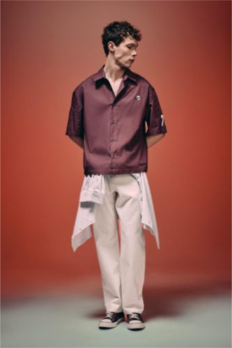 Erkek Kum Baggy Fıt Pantolon