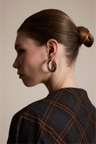 Boucles d’oreilles dorées pour femme