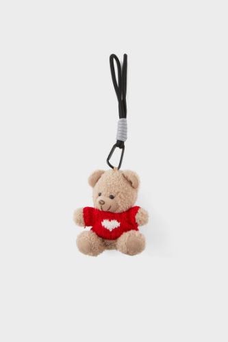 Kadın Ayıcıklı Charm Anahtarlık