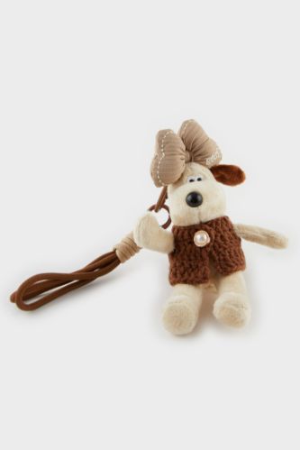 Kadın Köpekli Charm Anahtarlık
