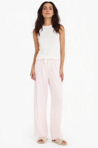 Kadın Açık Pembe Regular Fıt Softshell Alt