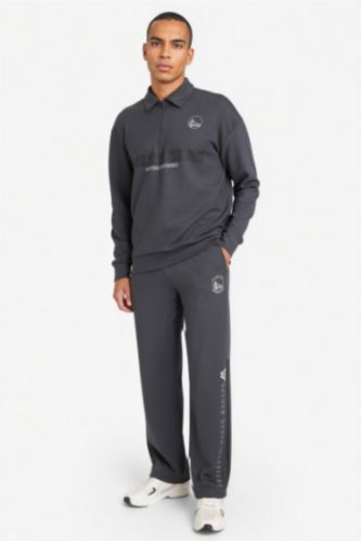 NBA Golden State Warrıors Relax Fıt Skuba Dalgıç Kumaş Jogger