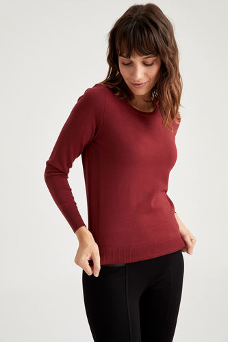Basic Crew Neck Relax Fit Extra Soft Cashmere Pullover