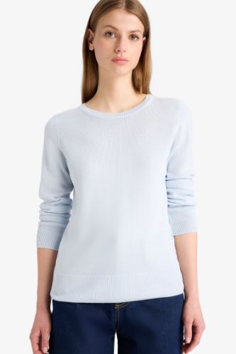 Regular Fit Bisiklet Yaka Triko Kazak