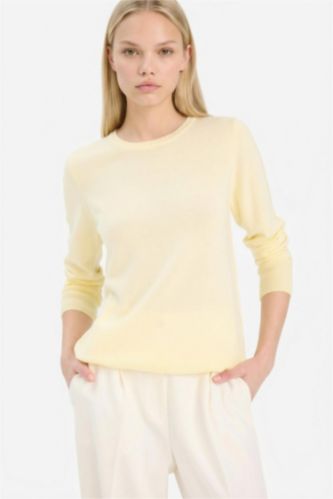 Pull en tricot à col rond Coupe régulière