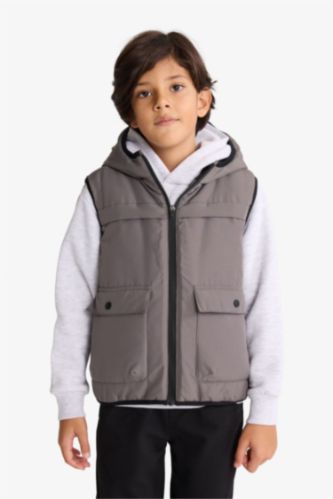 Su İtici Kapüşonlu Yelek Erkek Çocuk