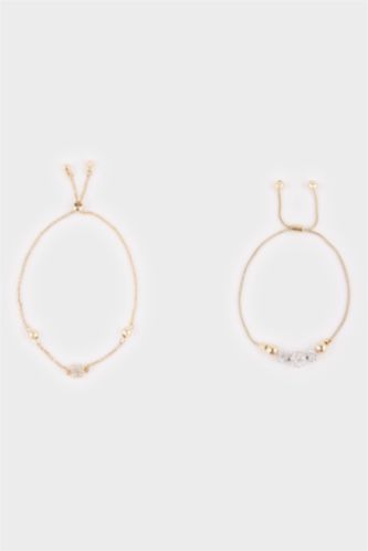 Kadın Gold Asansörlü Ayarlanabilir Bileklik