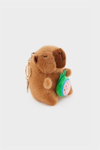 Kadın Sincap Temalı Charm Anahtarlık