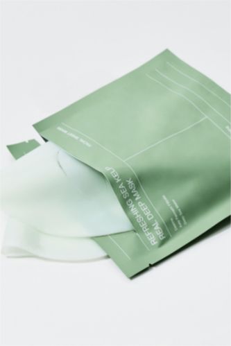 Kadın Yeşil Biodance Refreshing Sea Kelp Real Deep Mask 34gr – Nemlendirici & Canlandırıcı Deniz Yosunu Maskesi