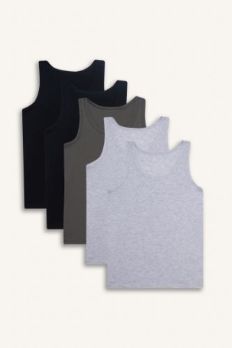 Boy 5 Piece Undershirts