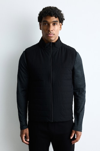 Regular Fit Mock Neck Waterproof Vest