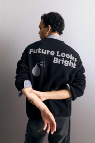 Oversize Geniş Kalıp Triko Kazak