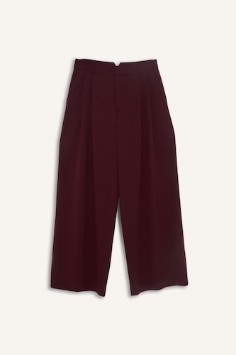 High Waist Wide Leg Trousers