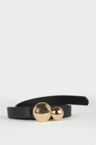 Kadın Suni Deri Elbise Kemeri