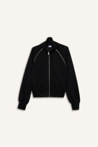 Кардиган из модала с воротником-стойкой Standart Fit