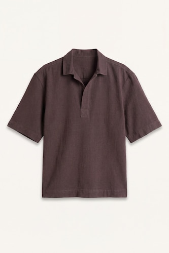 Boxy Fit 100% Cotton Shirt