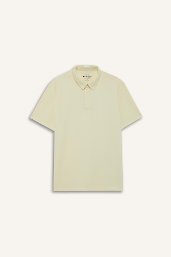 Polo à manches courtes Tissé Coupe standard