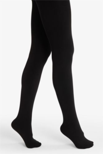 Kadın Siyah Termal Külotlu Çorap