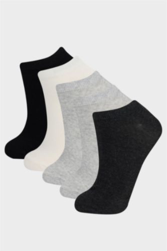 Boy 5 Piece Cotton Short Sockss