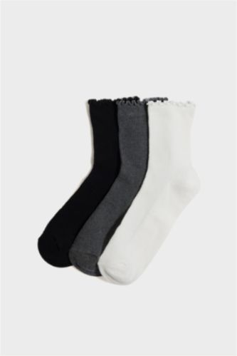 نساء Karma جوارب قصيرة نسائية من قطن - 3 قطع