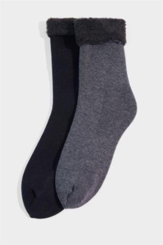 Kadın Karma 2'li Termal Kışlık Çorap